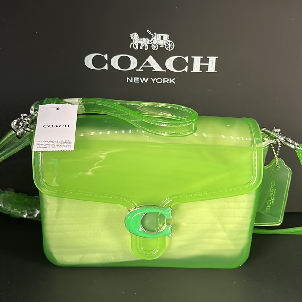 NWT Coach Runway Jelly Tabby Signature Retro Crossbody Purse Handbag